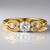 Anello in oro con Diamante SI1 (G) (Annette)