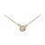 Collier en or et Diamant SI1 (G) (Annette)