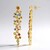 Orecchini in argento con Zaffiro Fancy
