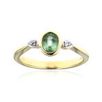 Gouden ring met een Munt Kyaniet (CUSTODANA)