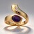 Anello in argento con Ametista (TPC)