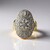 Anello in argento con Diamante Cioccolato I3