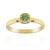 Gouden ring met een Madagaskar Demantoid (John Ferry)