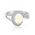 Bague en argent et Opale Welo