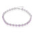 Bracelet en argent et Améthyste