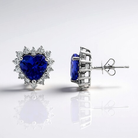 Orecchini in oro con Tanzanite AAA (CIRARI)