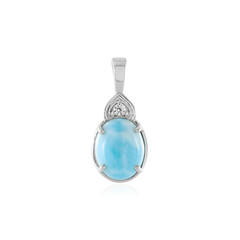 Larimar-Silberanhänger