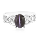 Sonnenstein-Katzenauge-Silberring