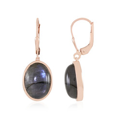 Orecchini in argento con Labradorite Porpora Maniry (KM by Juwelo)