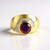Anello in argento con Ametista (de Melo)