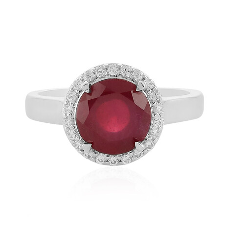 Madagaskar-Rubin-Silberring