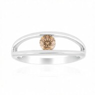 Anillo en oro con Diamante rosa de Francia de Argyle VS1 (Annette)