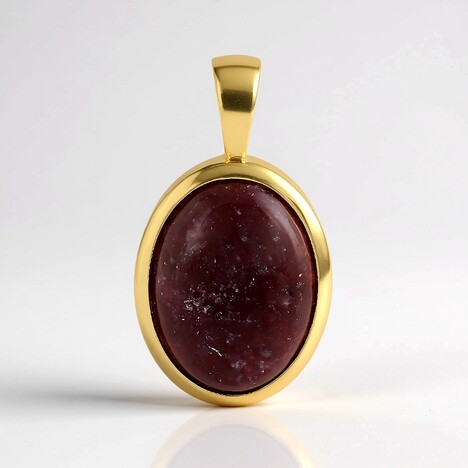 Ciondolo in argento con Lepidolite