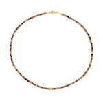 Collana in argento con Zircone Fancy