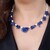 Collana in argento con Cianite del Nepal (Riya)