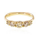 9K SI2 Argyle Champagne Diamond Gold Ring (de Melo)