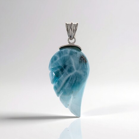 Ciondolo in argento con Larimar