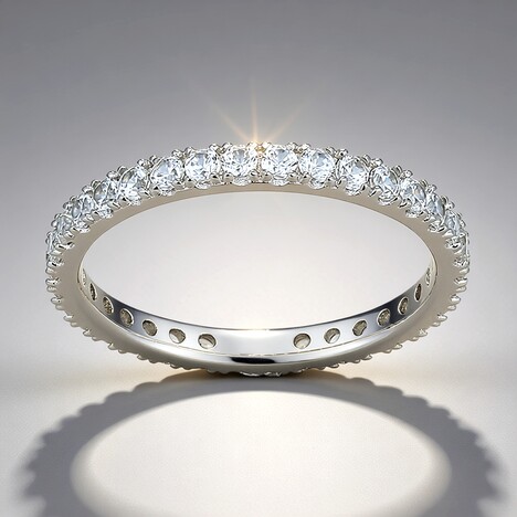 Bague en argent et Zircon