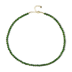 Russian Diopside Silver Necklace