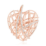 Ciondolo in argento con Zircone (MONOSONO COLLECTION)