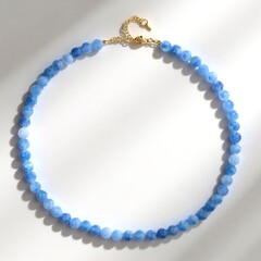Collana in argento con Quarzo Blu