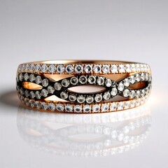 Anello in oro con Diamante Cioccolato SI2 (CIRARI)