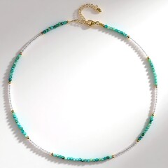 Collana in argento con Turchese