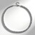 Collana in argento con Ematite Argentata