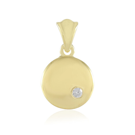 I2 (H) Diamond Silver Pendant