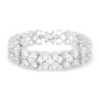 Himalaya-Beryll-Silberarmband