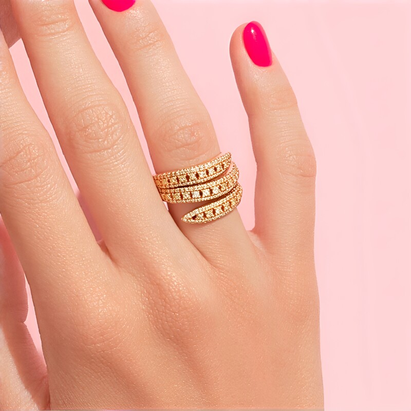 Bague en or et Diamant rose de France SI1 d'Argyle  (Annette)