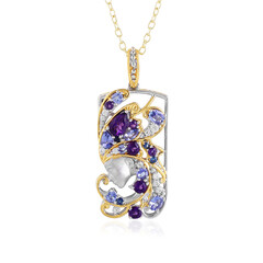 Collier en argent et Améthyste (Gems en Vogue)