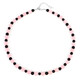 Collier en argent et Quartz rose