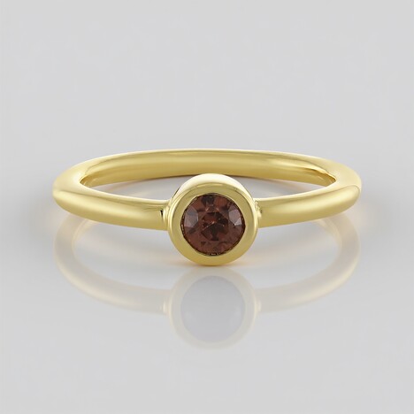 Anello in argento con Zircone Rosa