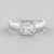Bague en argent et Zircon