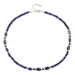 Nepal Kyanite Silver Necklace