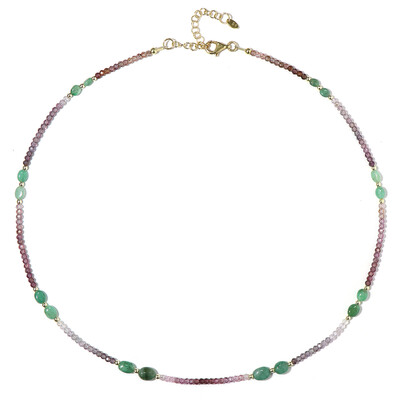 Collier en argent et Spinelle (Riya)