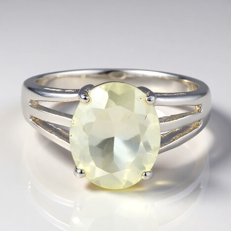 Anello in argento con Ortoclasio