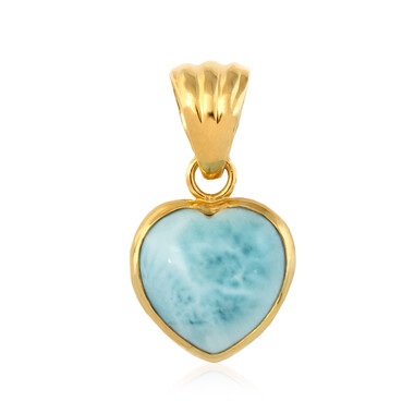 Larimar-Silberanhänger