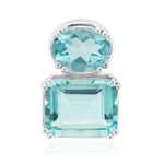 Zilveren hanger met een Braldu Fluoriet (Pallanova)