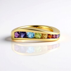 Anello in argento con Iolite (de Melo Essence)
