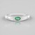 Anello in argento con Smeraldo Etiope