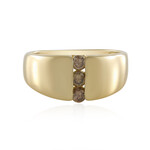 9K I2 Champagne Diamond Gold Ring (de Melo Gold)