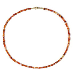 Collier en argent et Cornaline