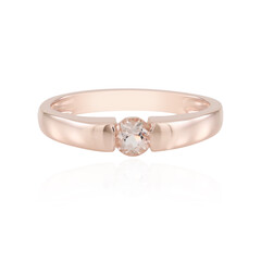Anello in argento con Morganite