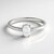 Anello in argento con Zircone