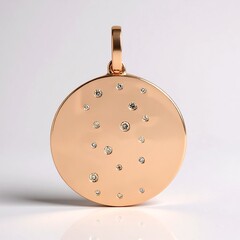 Ciondolo in argento con Diamante Argyle Rose de France I1