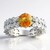 Anello in argento con Sfalerite (de Melo Essence)