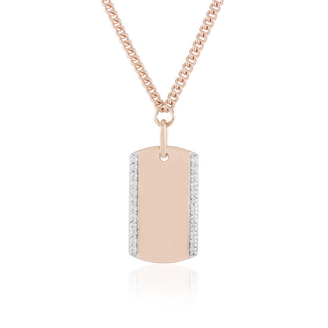 Collar en plata con Zircón (Adela Silber)