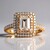 Anello in oro con Morganite AAA (CIRARI)